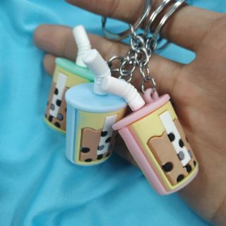 [HOT] ( Sỉ 8k )Móc khóa ly trà sữa trân châu độc đáo [ẢNH THẬT]