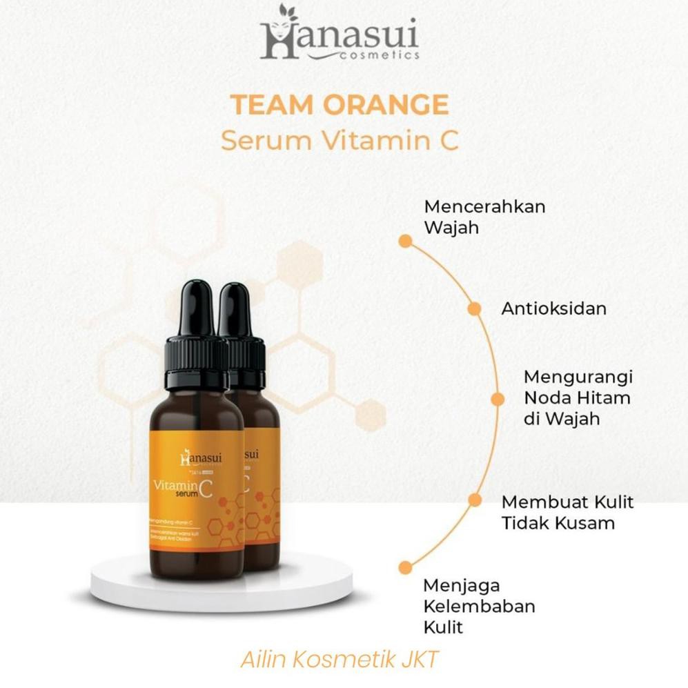 (Hàng Mới Về) Serum Vitamin C + Collagen Trị Mụn Làm Trắng Da Hanasui