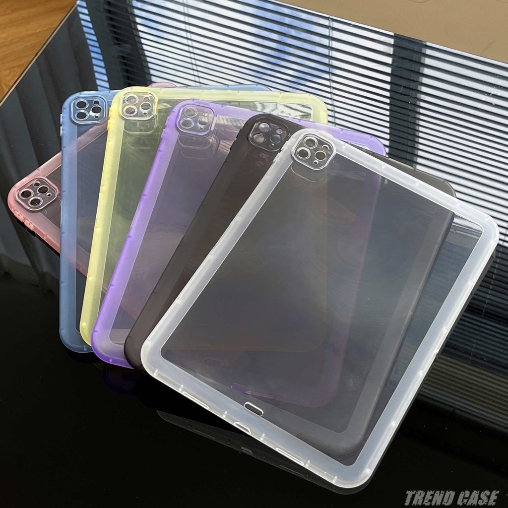 Ultra Ốp Máy Tính Bảng Silicon Trong Suốt Siêu Mỏng Cho iPad Air 4 5 Air 3 Pro 10.5 Air 1 2 9.7 2017 2018 iPad Pro 11 2020 2021