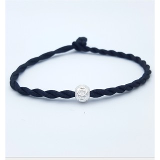 Set 3 Vòng tay dây đỏ may mắn charm silver