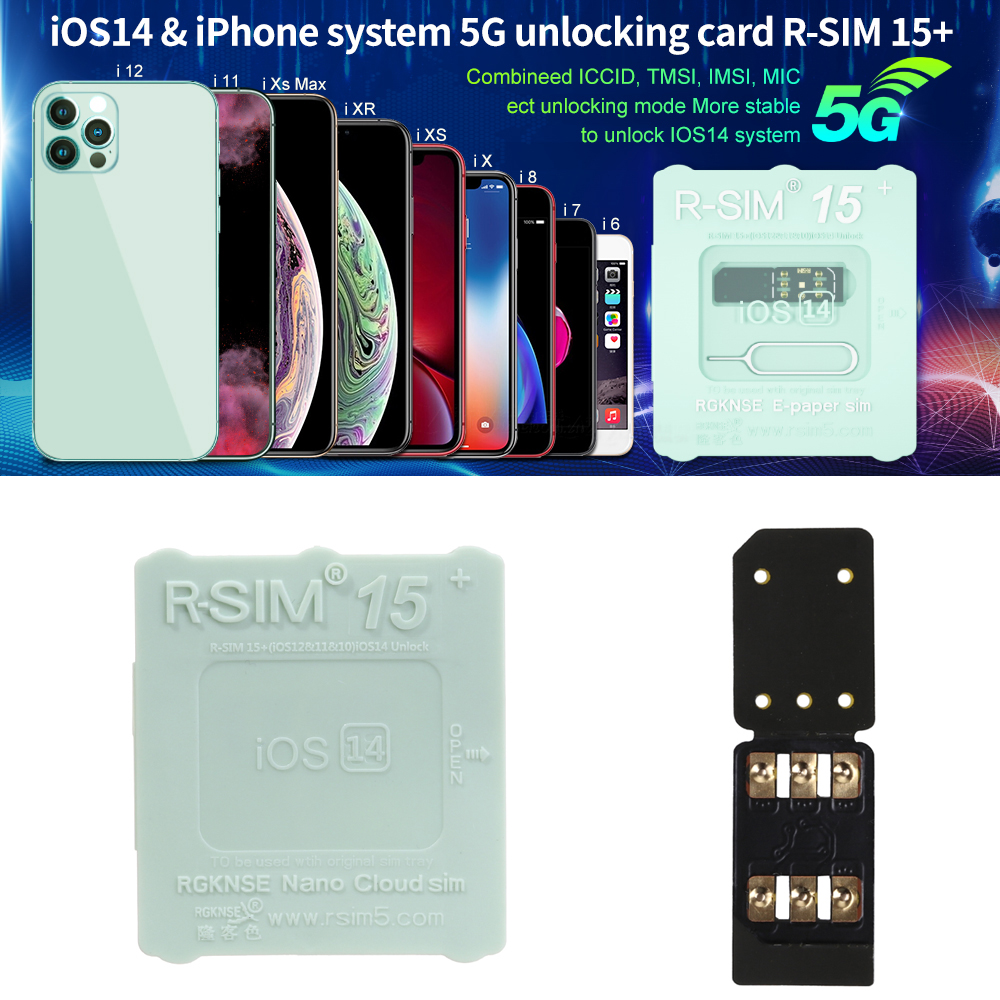 Sim Mở Khóa Thông Minh R-Sim15 + 3g 4g 5g Lte Nano