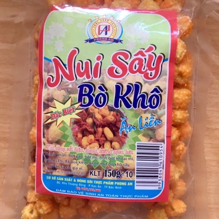 [Thanh Hoá] Nui sấy bò khô Phong An, 150g
