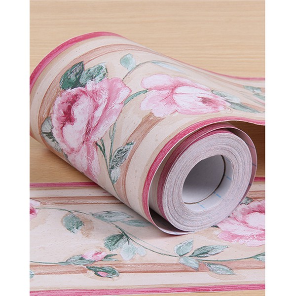 Len dán viền tường cuộn dài 10m x cao 10cm(nhiều mẫu) BST01