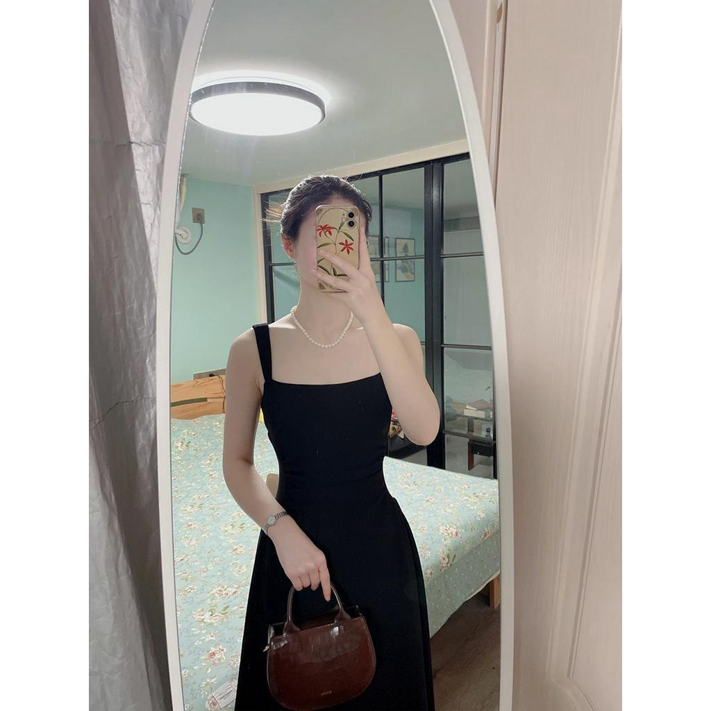 Đầm Hai Dây Màu Trắng Dáng Ôm Phong Cách Pháp Thời Trang Mùa Hè Hàng Mới 63467