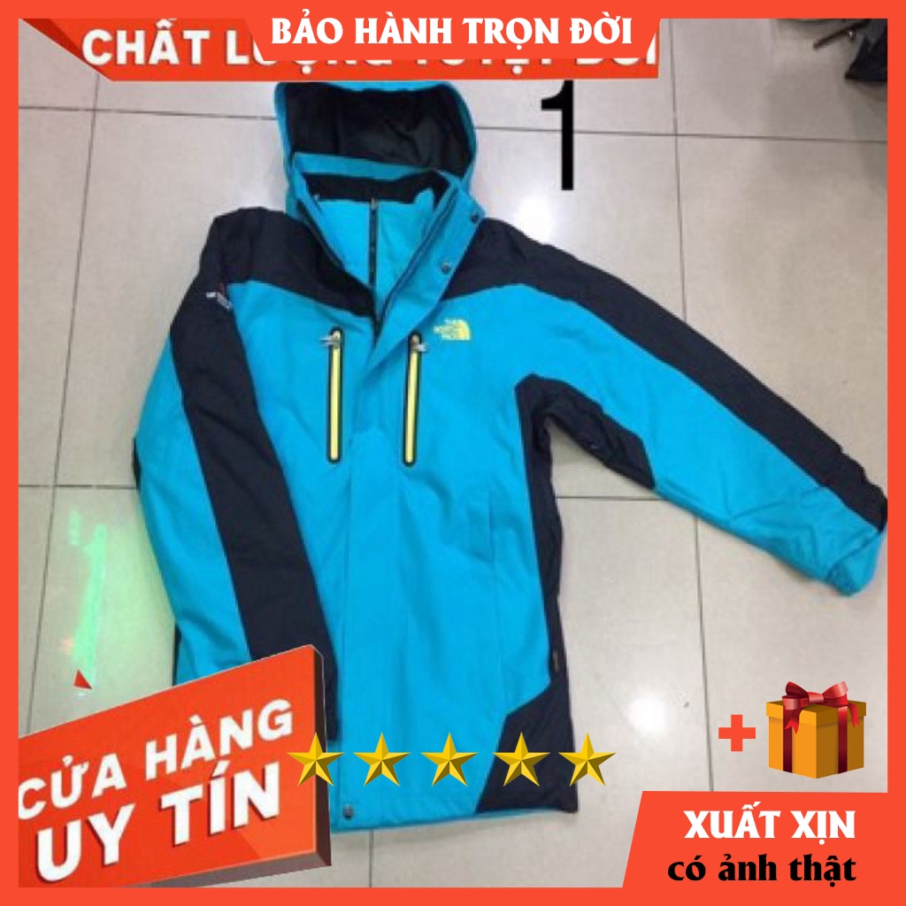 Áo lạnh N.F. 3 lớp lông vũ nam HÀNG ĐẸP BẢO HÀNH TRỌN ĐỜI