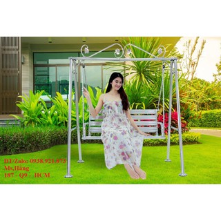 (Q9HCM) - Xích Đu Gia Đình Lắp Ráp Chất Liệu INOX Cao Cấp - Mã: TS38I -
