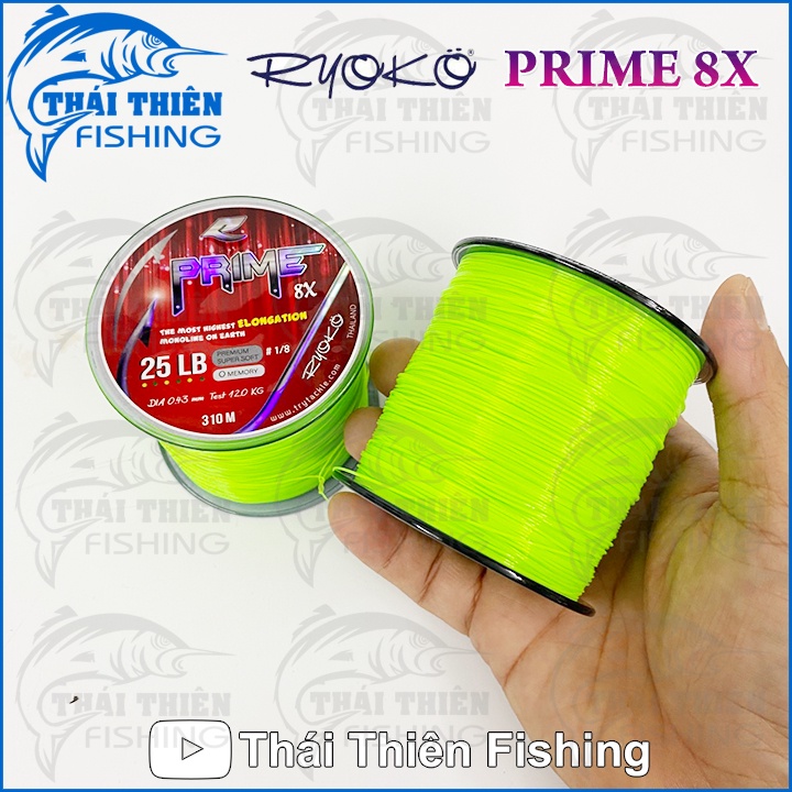 Cước Câu Cá Ryoko Thái Lan Prime 8X