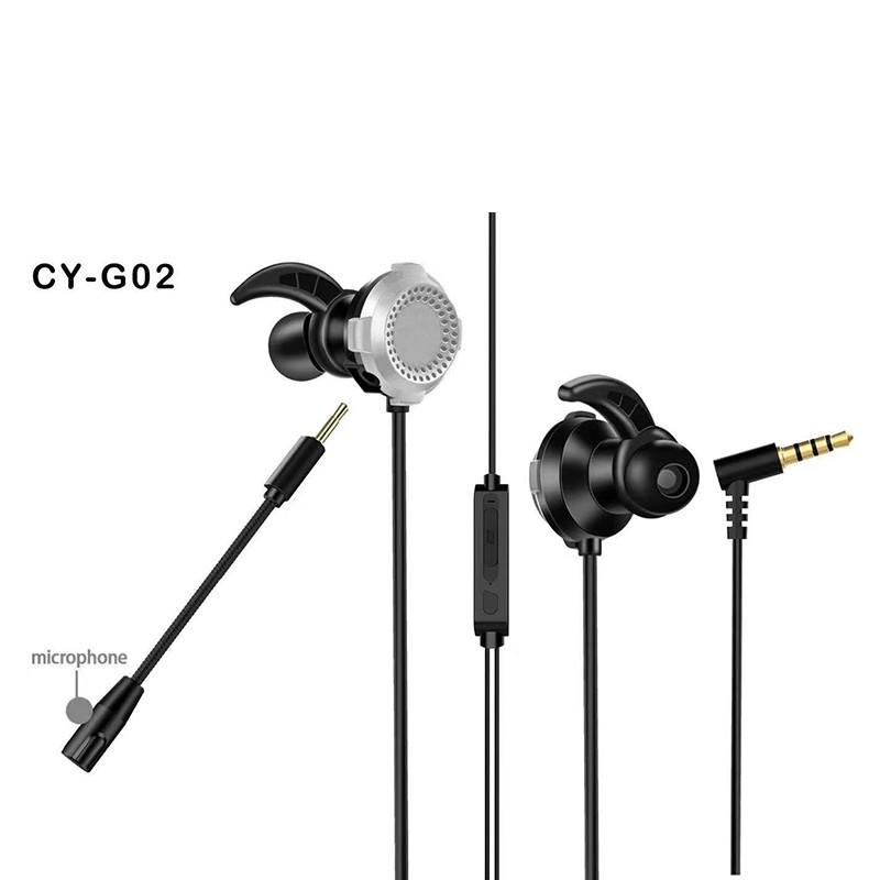 Tai Nghe Trùm Đầu Chơi Game Có Mic Jack Cắm 3.5mm Cho Điện Thoại Pc Pubg Xbox