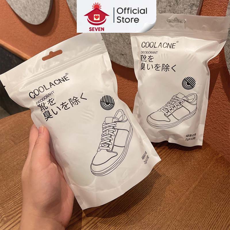 Hộp 6 Viên Khử Mùi Giày, Nội Thất, Tủ Hút Nấm Mốc COOLACNE - Viên Khử Mùi Đa Năng Khử Sạch Mùi Từ Nguồn, Tạo Hương Thơm