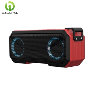 Loa Basspal X8 Có Đèn LED Bluetooth 3000mAh Hỗ Trợ Thẻ Nhớ TF