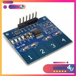 Module cảm ứng điện dung ttp224 4 kênh