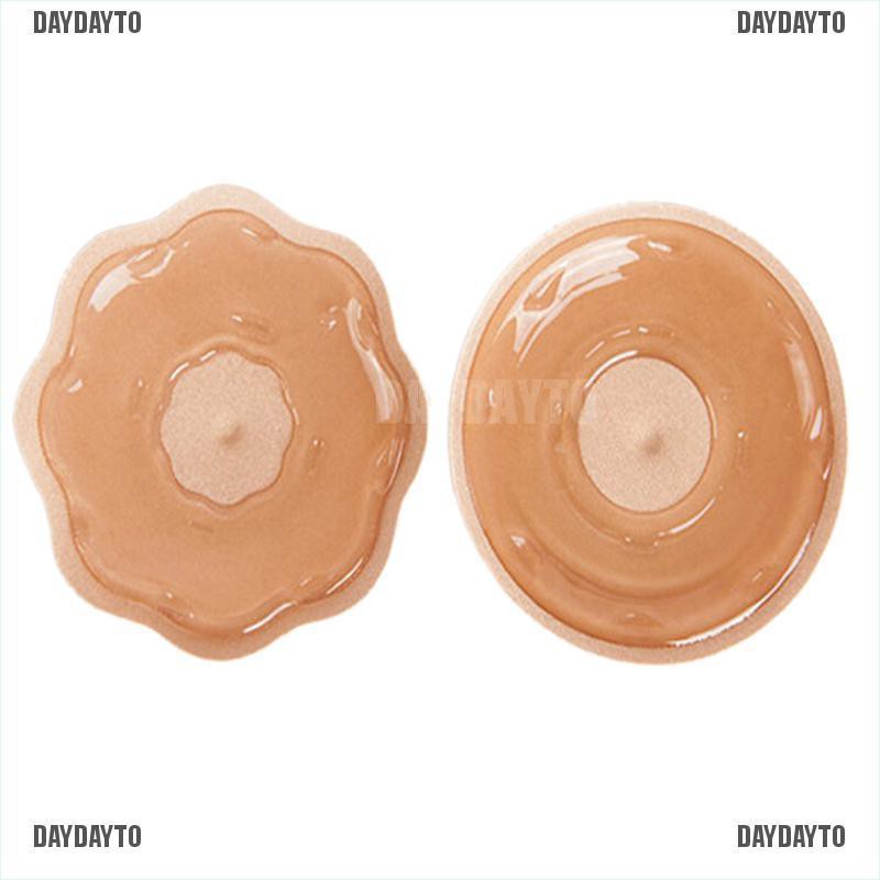 1 Cặp Miếng Silicone Dán Ngực Tái Sử Dụng Được