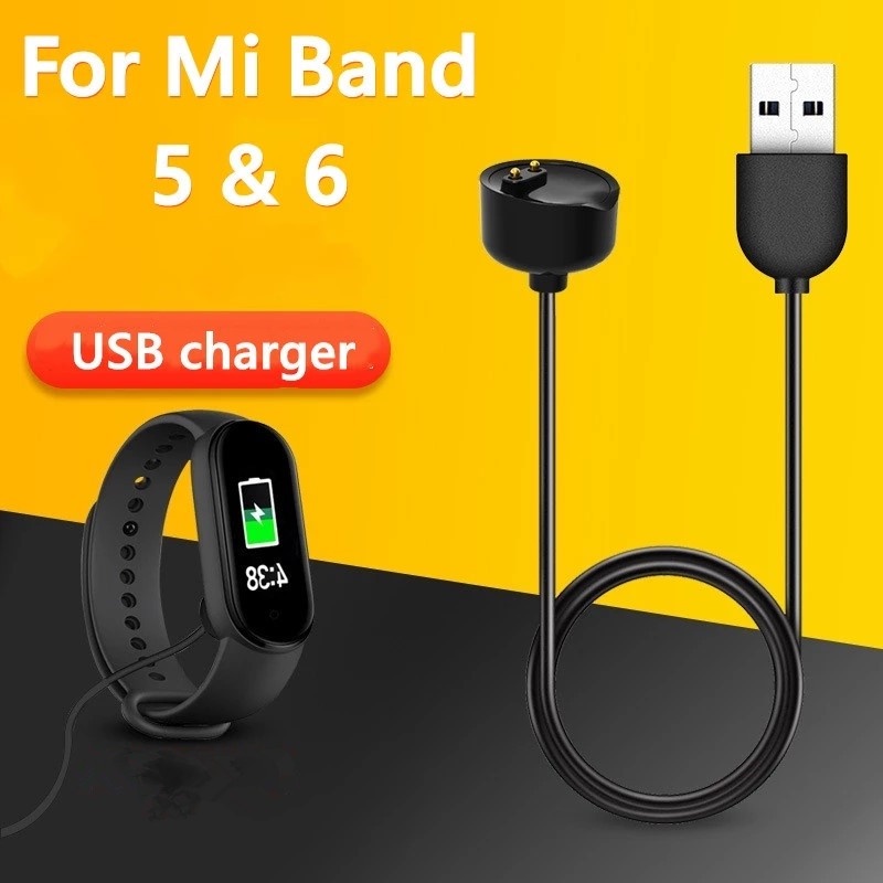 1 Dây Cáp Sạc Cho Đồng Hồ Thông Minh Xiaomi Mi Band 5 / 6 / 7 / 8