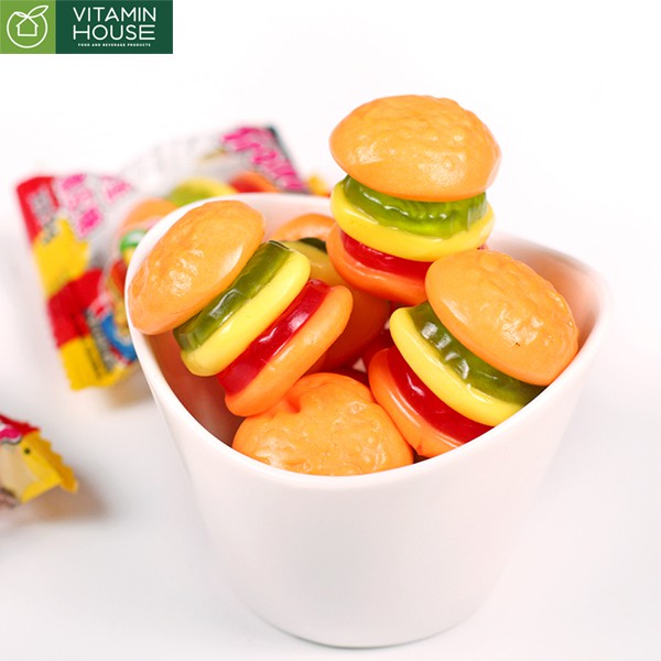 Kẻo dẻo Trolli hamburger mini 10g
