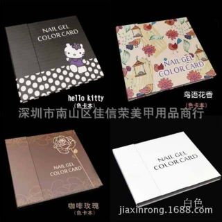 Sổ móng mẫu làm nail, sổ gài  móng