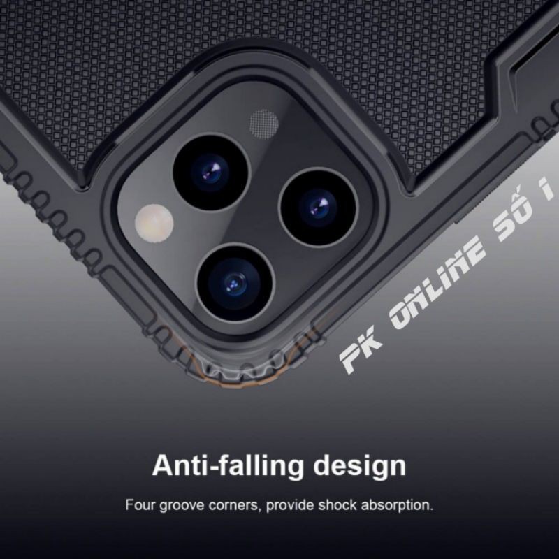 Nillkin Tactics TPU Case for Apple iPhone 12 , 12 Mini , Pro , Pro Max Chống sốc toàn diện , cao cấp chính hãng