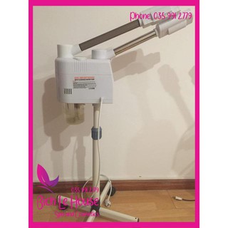 Máy xông mặt 2 cần - 2 chức năng nóng và lạnh BH 12 tháng (Xả kho 1 tuần) - Thẩm mỹ BICO