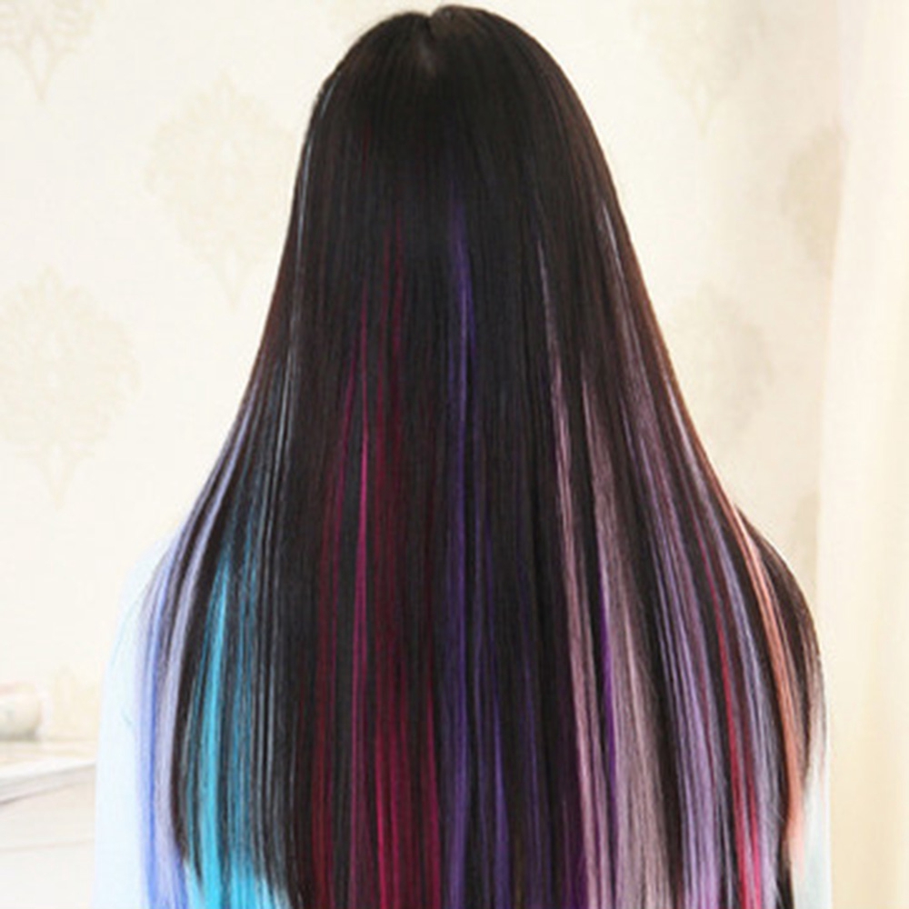 Tóc giả nối dài dạng kẹp phong cách Hàn Quốc đẹp mắt