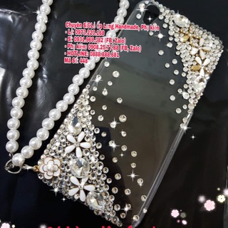 Ốp Lưng Handmade Đính Đá Ms: 448