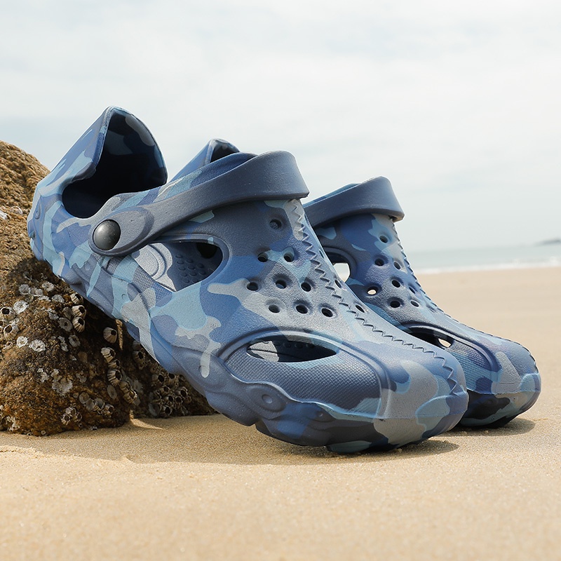 [JINTOHO] Bán Sỉ Sandal Chống Thấm Nước Thời Trang Đi Biển Ngoài Trời Cho Nam