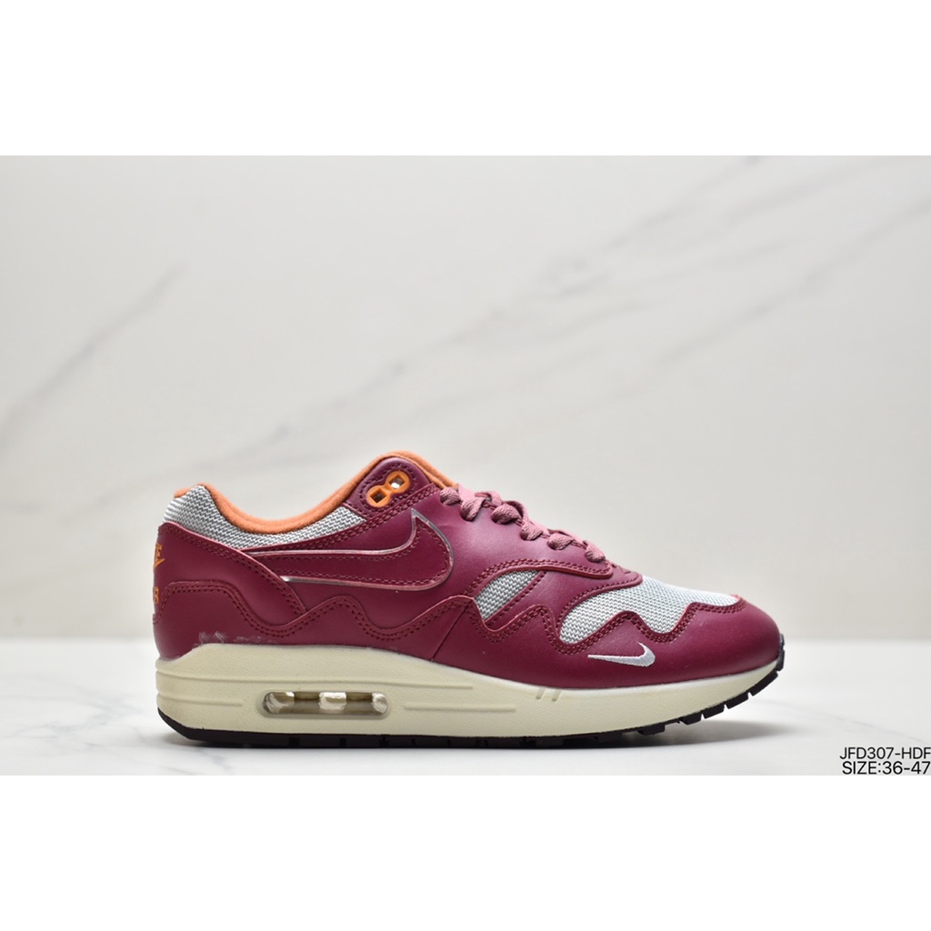 GIÀY SNEAKER MÃ SẢN PHẨM: DR0448_Patta x Nike Air Max 1“Monarch”_FULL BOX_FREE SHIP TOÀN QUỐC