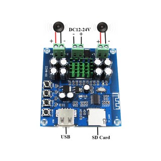 Module audio 2x50w bluetooth xh-m422