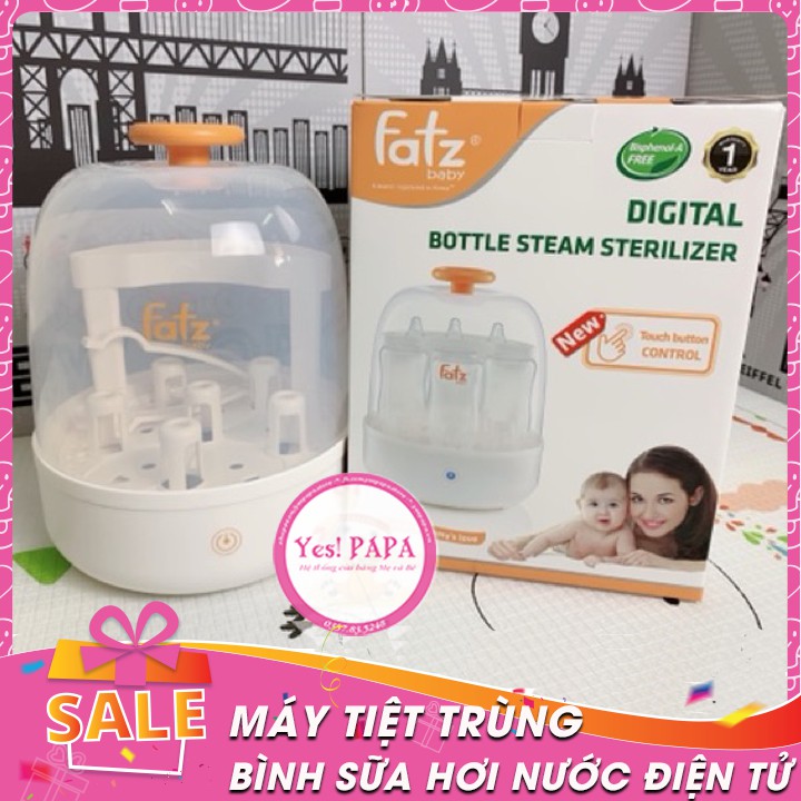 Máy tiệt trùng bình sữa hơi nước siêu tốc FATZ BABY FB4021SL / FB4036SL