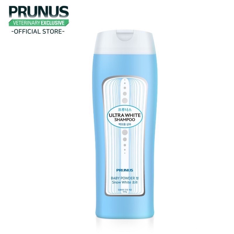 SỮA TẮM TRẮNG chó mèo Ultra white 500g [PRUNUS] HÀN QUỐC
