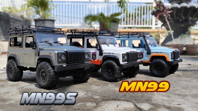 Xe điều khiển rock jeep d90 Mn99s chạy 4wd như xe thật bản nâng cấp