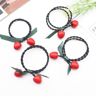 Dây cột tóc, buộc tóc hình táo đỏ (BT 89)