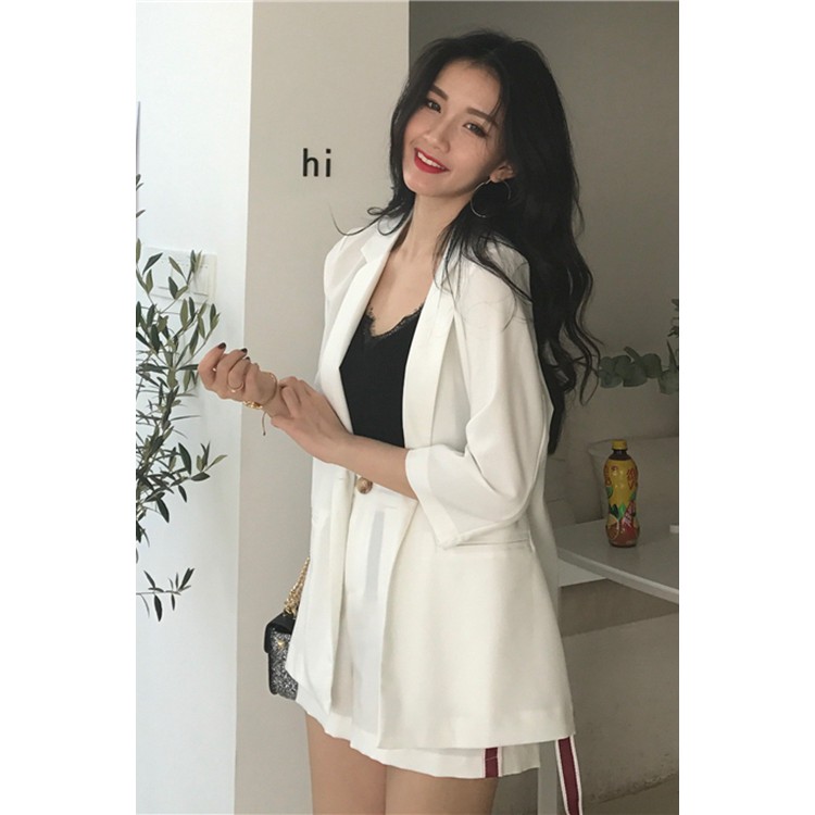 ves váy thanh lịch kiểu dáng hàn quốc