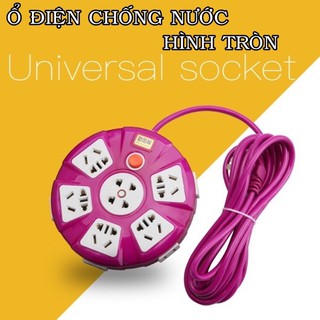 Ổ Điện Chống Nước Hình Tròn 2843_[ Chống Nước]