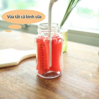 Cọ bình và núm ti Silicone Mother Is