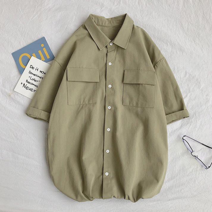 Áo sơ mi nam bigsize từ 3XL đến 5XL (90kg, 100kg, tối đa 145kg), sơmi tay lỡ size lớn nam nữ | BigBuy360 - bigbuy360.vn
