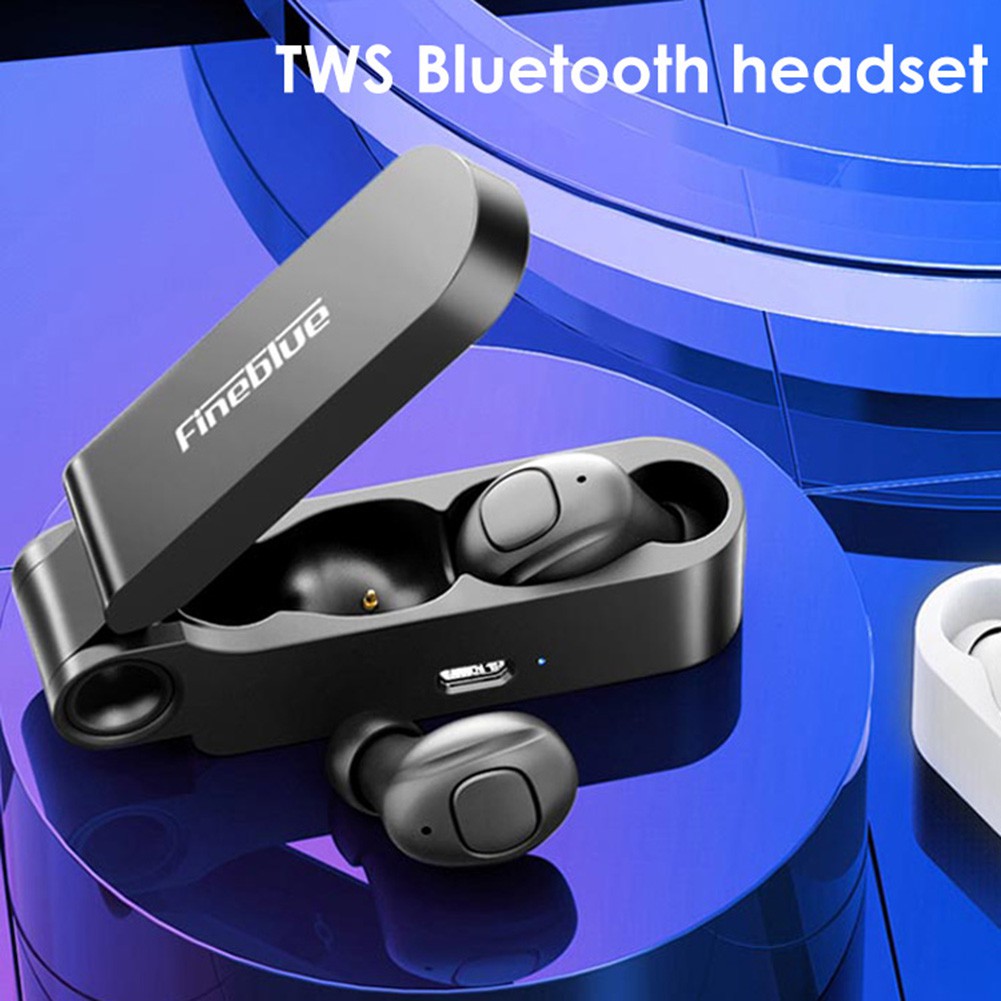 Tai Nghe Bluetooth 5.0 Fineblue F Max Tws Kèm Hộp Sạc