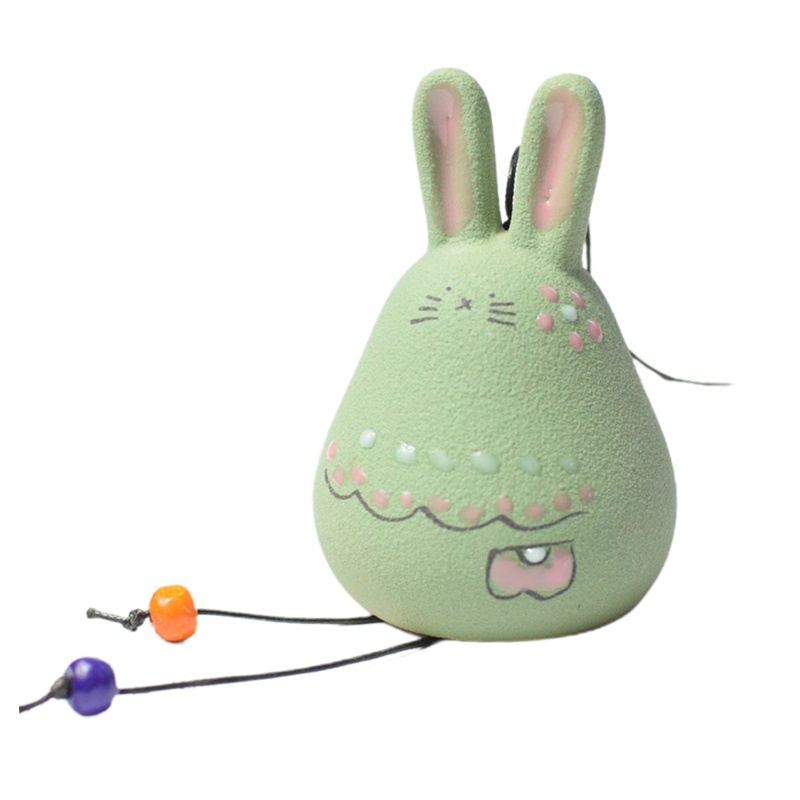Chuông Gió Đồ Chơi Mini Hình Thỏ Sáng Tạo Cho Trẻ Em Và Người Lớn