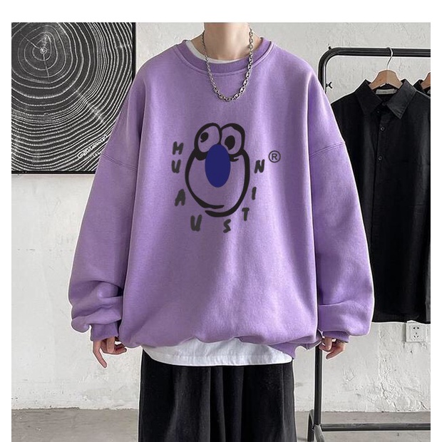 [ Mã 12FASHIONSALE1 giảm 10K đơn 50K ] Áo sweater nỉ cổ tròn dài tay nam nữ họa tiết APSR Muaustin | BigBuy360 - bigbuy360.vn