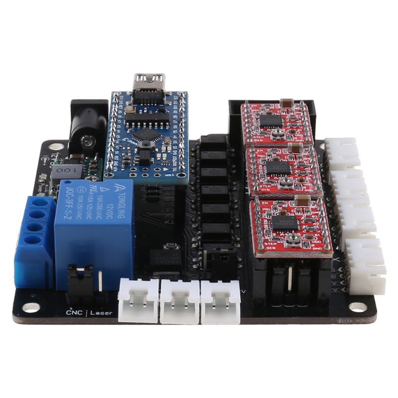 Bảng Mạch Điều Khiển Động Cơ Bước Usb 3 Trục