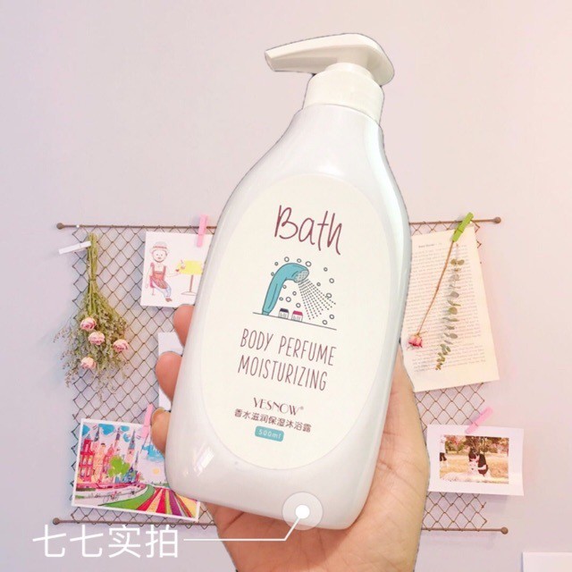 Sữa Tắm Bath Yesnow  500ml Dưỡng Ẩm Trắng Da Hương Thơm Quyến Rũ | BigBuy360 - bigbuy360.vn