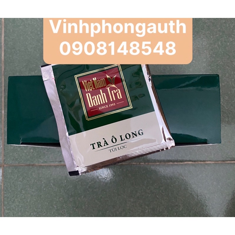 Trà Ô Long Cầu Tre Cao Cấp Hộp 50gr - Làm Món Ô Long Sen Vàng Chuẩn Vị