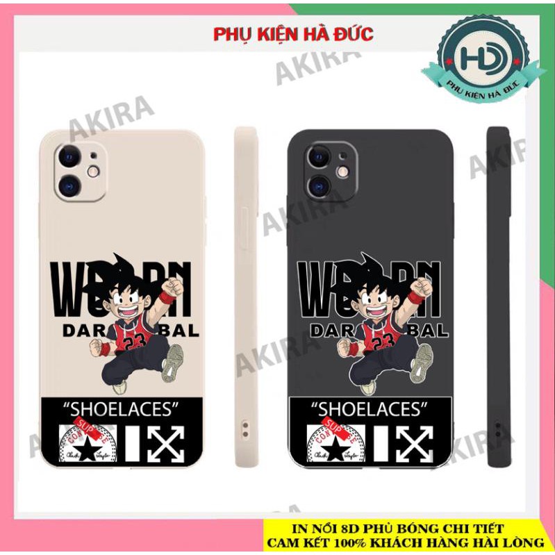 ôp lưng Goku nhật bản chất liệu dẻo mềm vuông cạnh bảo vệ camera cho dòng máy iphone