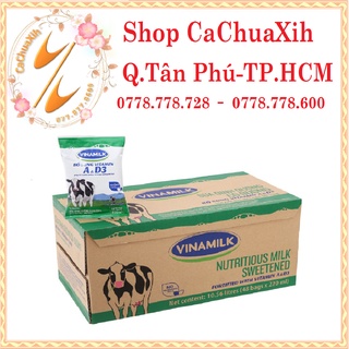 Sữa vinamilk nguyên thùng hộp 48 bịch 220ml