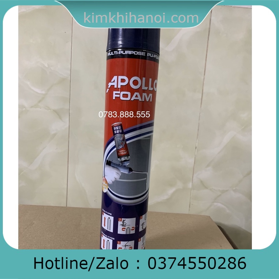 Keo bọt nở Apollo Foam 750ml kimkhihanoi