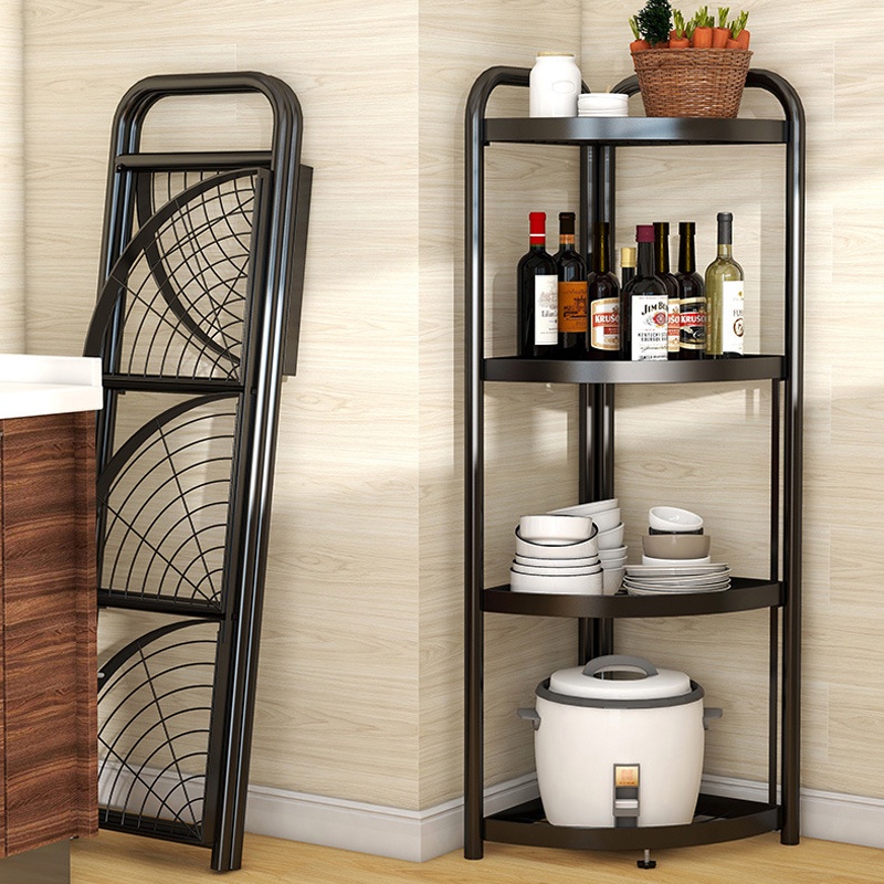 Kệ Góc Tam Giác Đa Năng, Giá Để Đồ Phòng Bếp Tiện Lợi