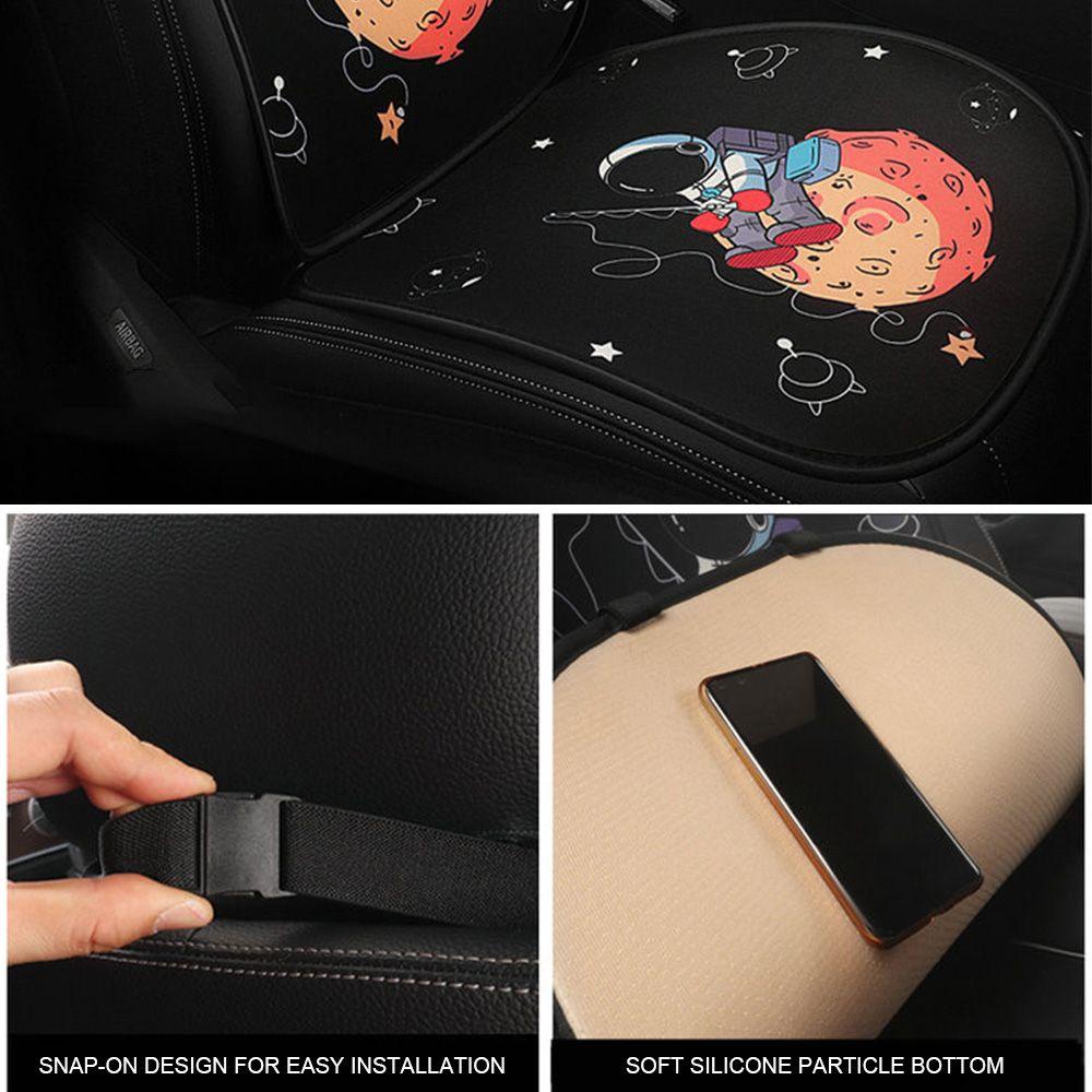 MYRONGVN Đệm Lót Ghế Hành Khách Chống Trượt Hình Phi Hành Gia Xinh Xắn Tiện Dụng