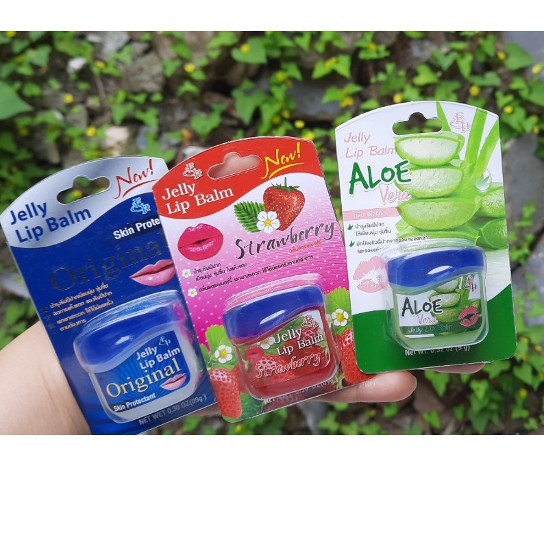 Son Dưỡng Môi Nha Đam JELLY LIP BALM ALOE VERA Thái Lan