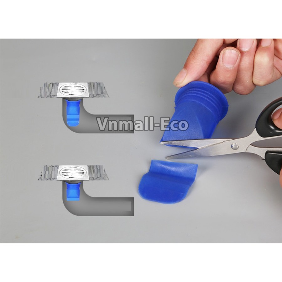 [CỠ LỚN] Phễu silicone ngăn mùi hôi thoát sàn. Ngăn vi khuẩn trào ngược