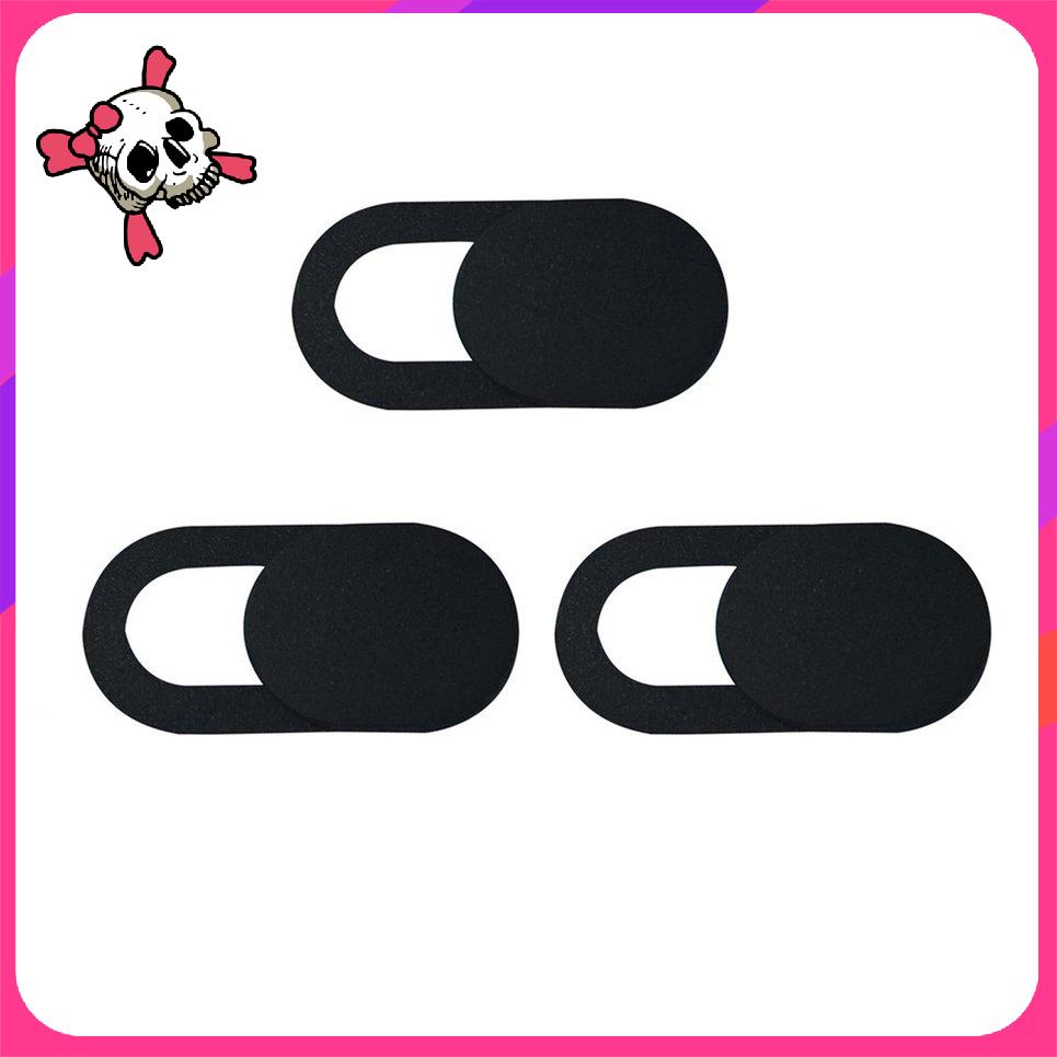 ⚡Fk FK⚡Set 3 vỏ bọc bảo vệ Camera Mini hình Oval bằng kim loại có nắp trượt từ tính | BigBuy360 - bigbuy360.vn