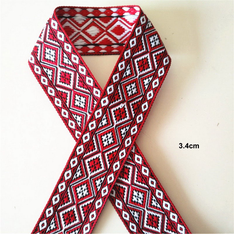 Dây Ruy Băng Viền Ren Hoa Dài 2M Trang Trí Chai Rượu Vang