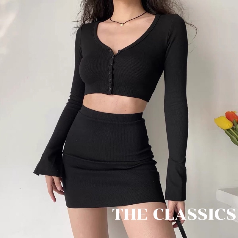 Chân Váy Basic Dáng Ôm Tôn Dáng Sexy( Có Lót Trong)